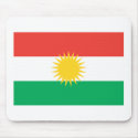 Kurdistan Flag Mousepad