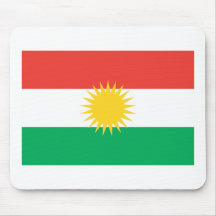 Kurdistan Flag Mousepad