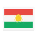 Kurdistan Flag Postcard by FlagTshirts Kurdistan Flag Postcard