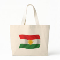 Kurdistan Flag Tote Bag by LivingFlags2 Kurdistan Flag Tote Bag