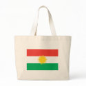 Kurdistan Flag Tote Bag by FlagTshirts Kurdistan Flag Tote Bag