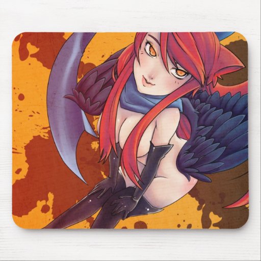 Kuro Succubus Mouse Pad
