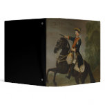 Kurt Christoph Graf von Schwerin on horseback Vinyl Binder
