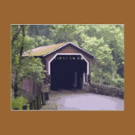 Kurtz Mill Covered Bridge Postcard postcards