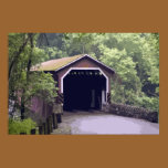 Kurtz Mill Covered Bridge Poster Print