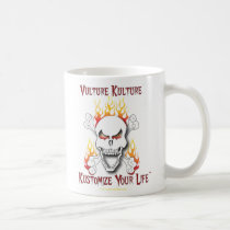 Kustomize Your Life Skull and Bones mug