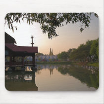 Kuthodaw Paya at Dusk Mousepad by SabineSt Kuthodaw Paya at Dusk Mousepad
