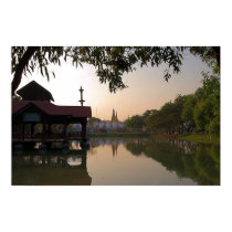 Kuthodaw Paya at Dusk • Poster posters by SabineSt Kuthodaw Paya at Dusk • Poster posters