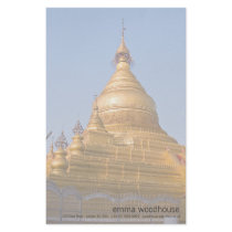 Kuthodaw Paya Personalized Stationery