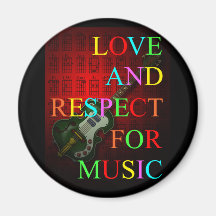 KuuMa Guitar Love 07 Magnet