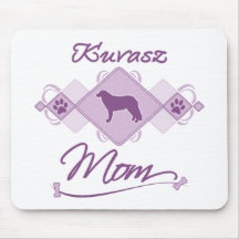 Kuvasz Mom Mouse Pads