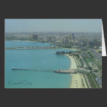 Kuwait City - birdeye view cards