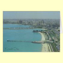 Kuwait City - birdeye view cards