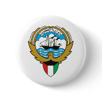 Kuwait coat of arms buttons