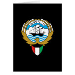 Kuwait Coat of Arms Cards