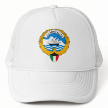 Kuwait Coat of Arms Hat by FlagTshirts Kuwait Coat of Arms Hat