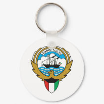 Kuwait coat of arms keychains