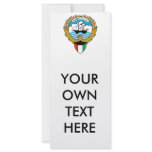 Kuwait Coat of Arms rack cards