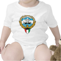 Kuwait coat of arms t-shirts