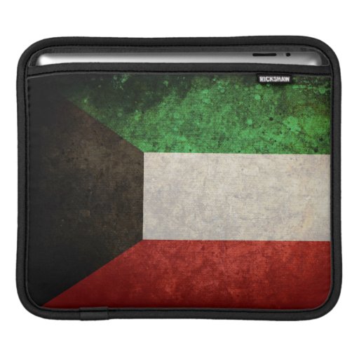 Kuwait Flag; الكويت Sleeves For iPads
