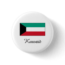 Kuwait Flag Design buttons by flagshirt Kuwait Flag Design buttons