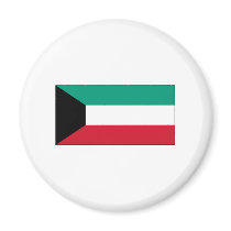Kuwait FLAG International magnets by flagshirt Kuwait FLAG International magnets