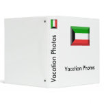 Kuwait Flag Jewel binders