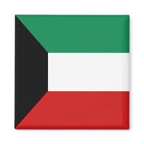 Kuwait Flag Magnet by FlagAndMap Kuwait Flag Magnet