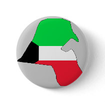 Kuwait flag map buttons by FlagStore Kuwait flag map buttons
