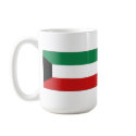 Kuwait Flag & Map Mug