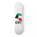 Kuwait Flag Map Skateboard Decks