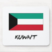 Kuwait Flag mousepads