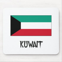 Kuwait Flag mousepads