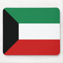 Kuwait Flag Mousepad