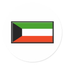 Kuwait Flag stickers