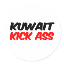 Kuwait Kick Ass stickers