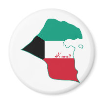 Kuwait Magnet by worldtees Kuwait Magnet