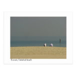 Kuwait, People at Fahaheel beach Post Cards
