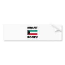 Kuwait Rocks bumper stickers