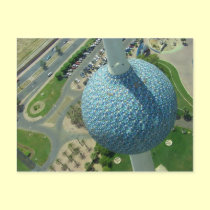 Kuwait towers Birdseye view postcards