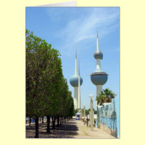 Kuwait towers cards