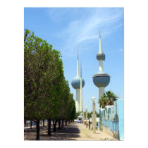 Kuwait Towers posters by Rainmountain Kuwait Towers posters