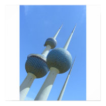 Kuwait Towers posters by Rainmountain Kuwait Towers posters
