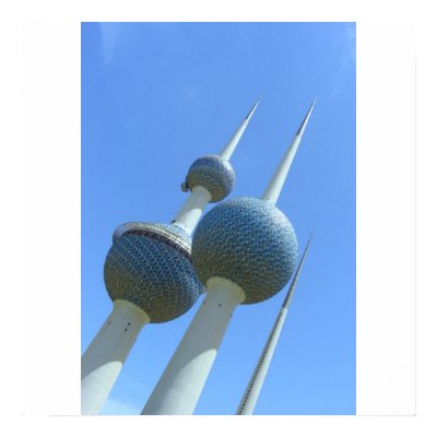 Kuwait Towers Print by Rainmountain