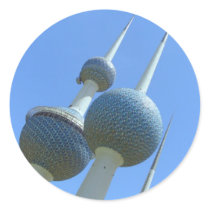 Kuwait Towers stickers by Rainmountain Kuwait Towers stickers