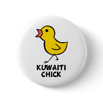 Kuwaiti Chick buttons by chicktshirts8 Kuwaiti Chick buttons