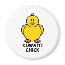 Kuwaiti Chick magnets by chicktshirts8 Kuwaiti Chick magnets