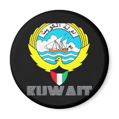 Kuwaiti Emblem Fridge Magnets by FlagStore