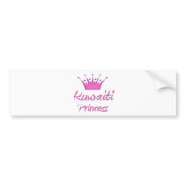 Kuwaiti Princess bumper stickers