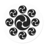 Kuyo Tomoe, Japan Stickers